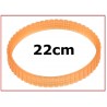 Correa Cepillo Eléctrico 9.6mm Ancho Circunferencia 22cm Int