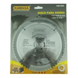 Disco Sierra Circular 7 1/4 60 Dientes Eje 22,2mm 20mm 16mm