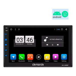 609223-MLC73355700733_122023,Radio Auto 2din Android 12 Touch Hd 7'' Aiwa Aw-a505btr