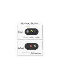 Conversor Convertidor Audio Digital Optico A Analogico Rca