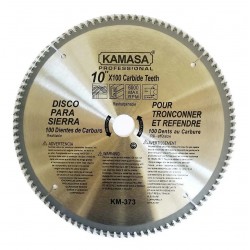 Disco Banco Sierra Kamasa 10 100 Eje 25,4mm 16mm