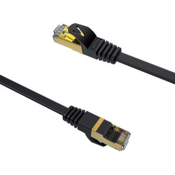 955437-MLC54343482813_032023,Cable De Red Cat7 Rj45 Ethernet Patch Cord Negro 1,5mt